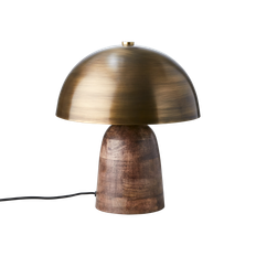 FUNGI Bordslampa/Limited Edition M, Mässingsfärgad/brun