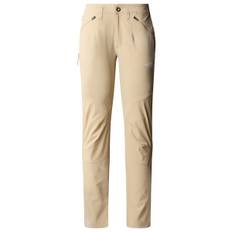 The North Face - Women's Speedlight Slim Straight Pant - Trekking bukser str. 4 - Regular beige