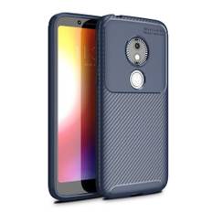 Motorola Moto E5 Play carbon fiber case - Blue