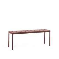 HAY - Balcony Bench L119,5xW35xH46 - Iron red - Havebænke - Ronan & Erwan Bouroullec - RØD - Metal