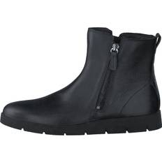 282013 Bella Black Leather, Female, Skor, Kängor och Boots, chelsea boots, Svart, EU 36 (EU 36)