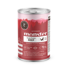 Monster Single Protein Beef Vådfoder