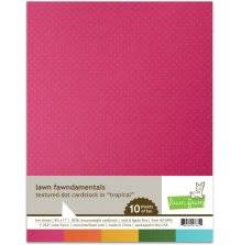 Lawn Fawn Textured Dot Cardstock - Tropical LF2495