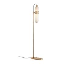 Bert Frank - Occulo Floor Lamp, Brushed brass - Skärmlampor