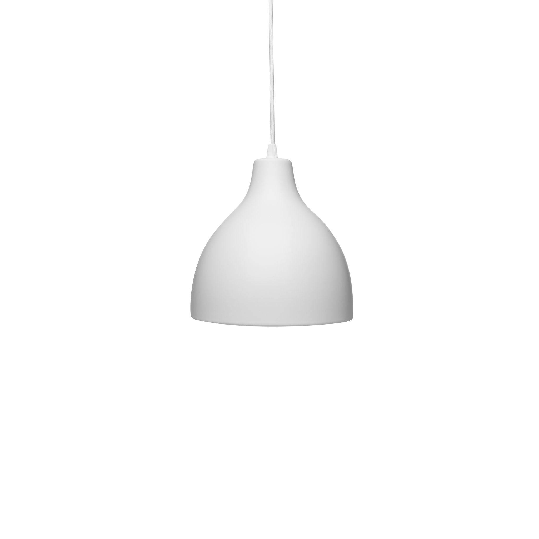 Mille | Pendel i Mat Hvid - Ø 21 cm