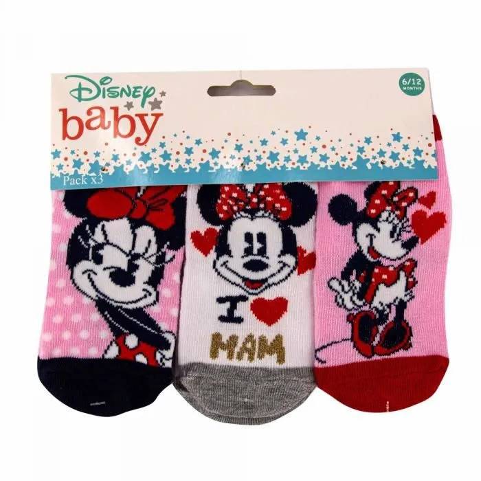 Disney Mimmi Pigg babysockor 6/12 månader