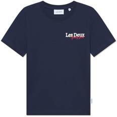 Les Deux Kids Dark Navy Racing T-shirt KIDS 158-164