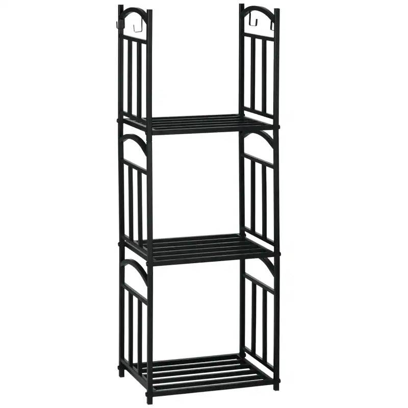 Vedhylla 4 krokar 46x32x126 cm