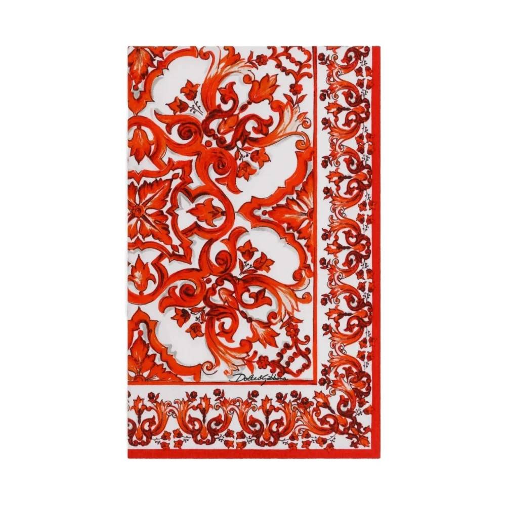 Dolce & Gabbana - Strandhandduk Maiolica 1 Accessoarer - Dam - ONE Size -