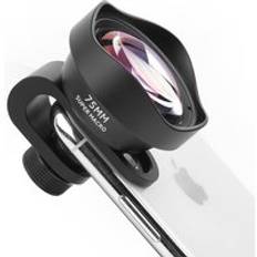 Ulanzi 75mm Smartphone Macro Lens No Distortion with 17mm Clip Photo Movie Shooting Mobile Lens for iPhone Samsung Huawei Xiaomi
