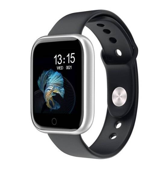 T80 smarta klocka band ip68 vattentäta smartwatch dynamisk puls blodtrycksmätare för iphone android sport hälsoklocka