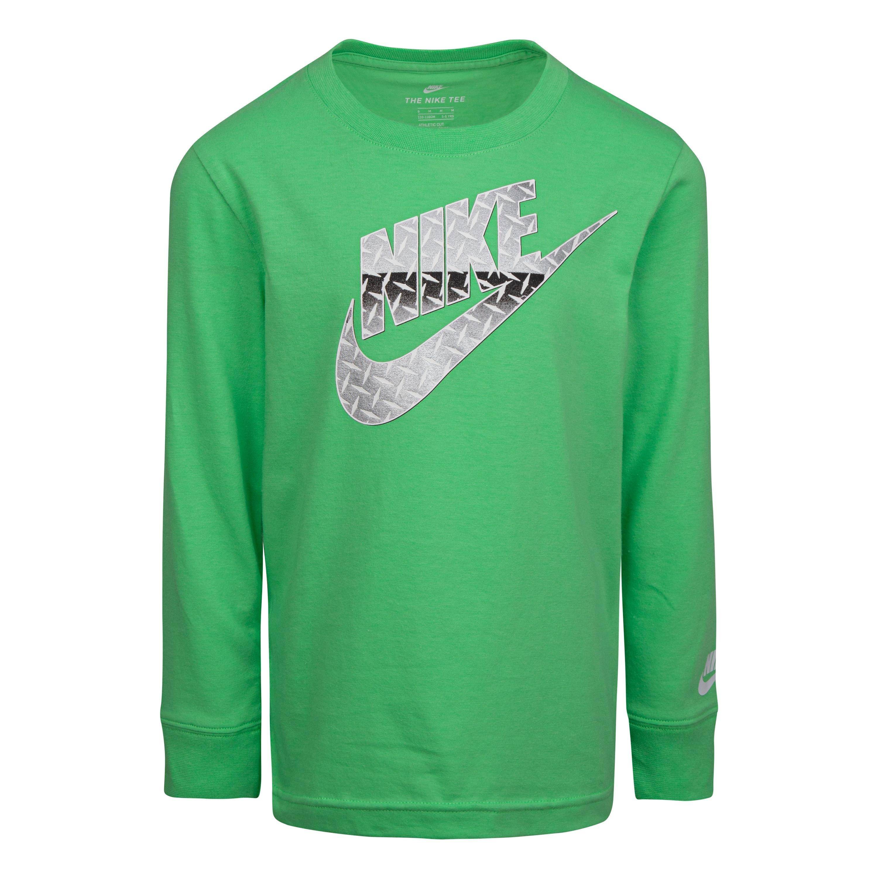 Nike Kids' Diamond Plate Long Sleeve T-Shirt