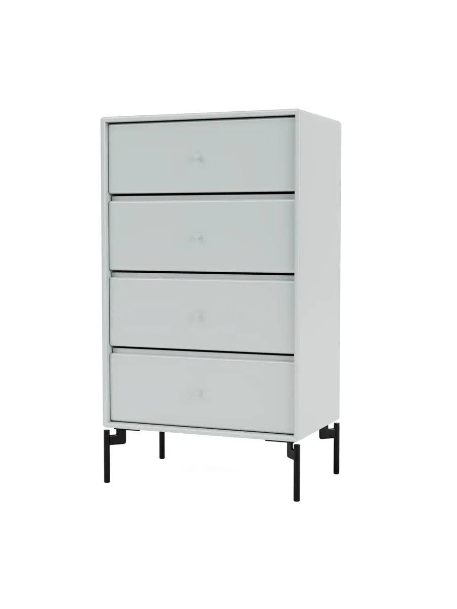 1143 skuffemodul inkl. ben fra Montana Oyster / Black / 30 cm - Jacobsen Plus