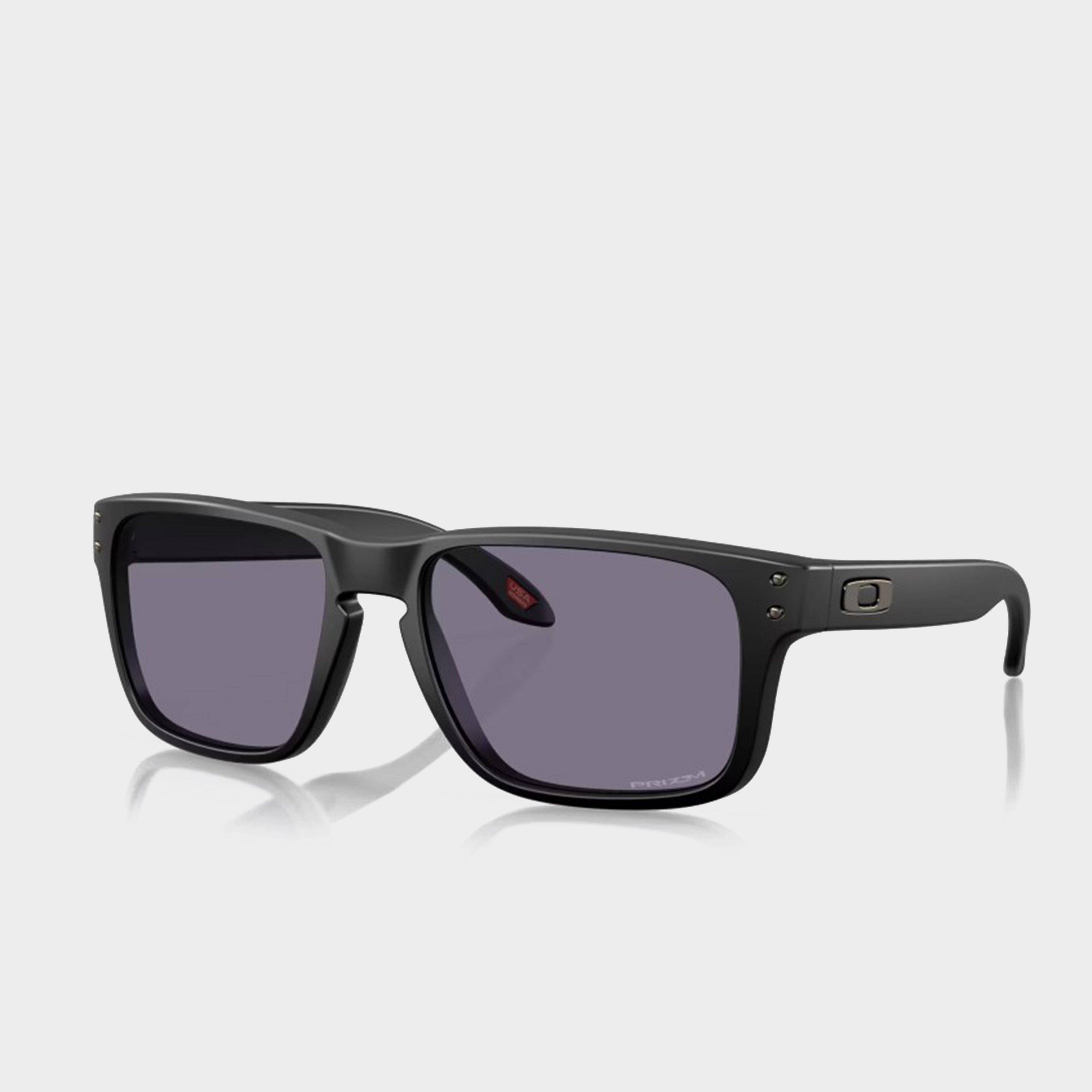 Oakley Unisex Holbrook Sunglasses, Prizm Grey Lenses/Matte Black Frame