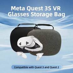 Protective Carrying Case Carrying Bag For Mera Quest 3S VR Headset, Fits Oculus Quest 2 And Quest 3 - Multicolor