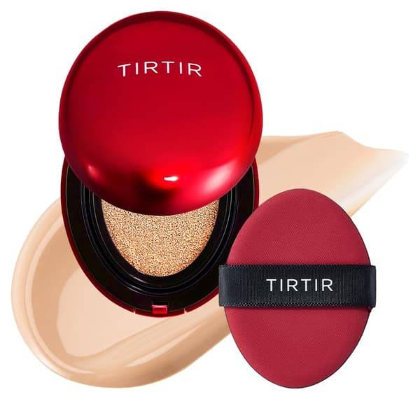 Tirtir Mask Fit Red Cushion ansigtsfoundation, fuld dækning, nr. 21N Elfenben 4,5 g