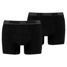 PUMA Herren Bodywear Basic 2p Boxer Shorts, Schwarz, L EU