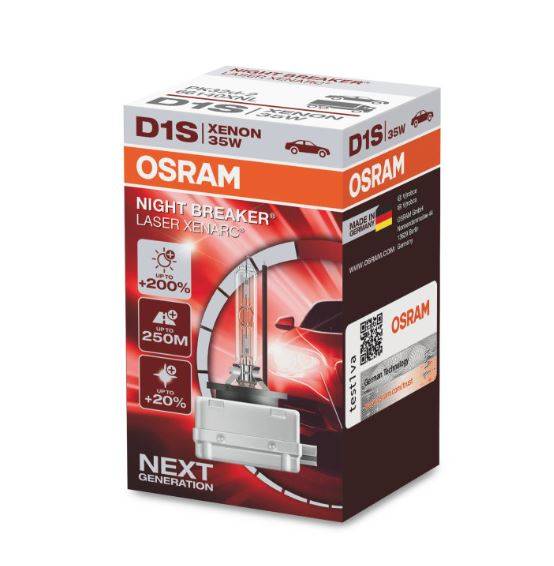 D1S Osram Night Breaker Laser +200%, 4350K