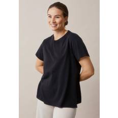T-shirt med amningsfunktion - Svart