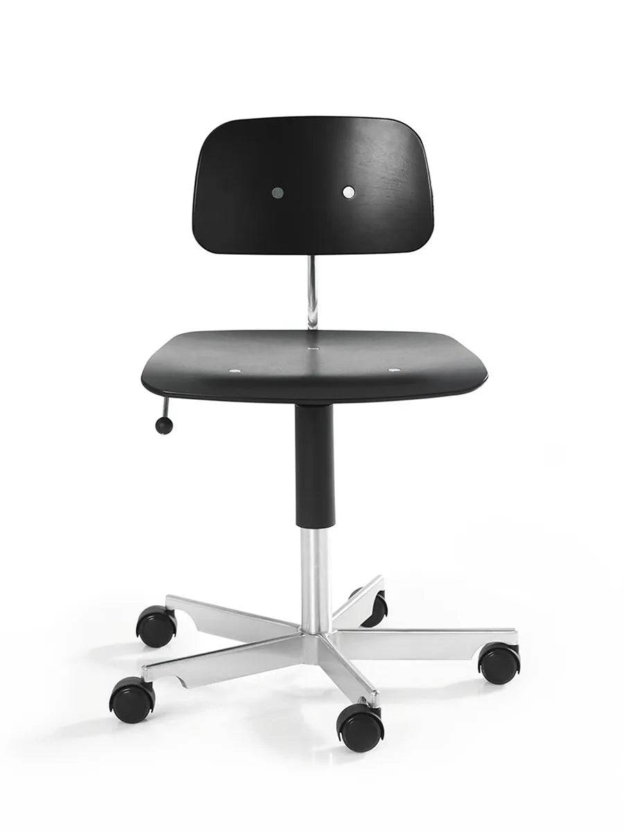 Kevi 2533 Kontorstol, Black fra Montana Overhøjde D - + 30 cm - Jacobsen Plus