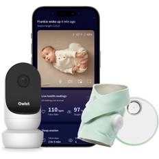 Owlet Dream Sock Babyvakt inkl. Owlet Cam 2, Mint