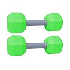 Lot de 2 hochets avec haltères – Jouet d'entraînement aux poids, jouets d'entraînement pour, jouet de dentition sensoriel léger et hochet pour nourrissons, jeu de fitness pour le développement