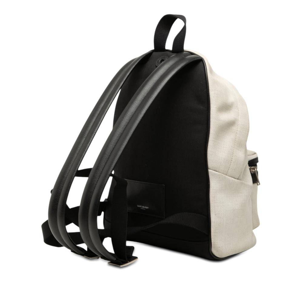 Yves Saint Laurent Vintage Backpack Stl. - Ryggsäkar Från Magasin - Beige (L 31cm x W 25cm x D 14cm)