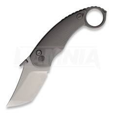 Kobra Buttonlock Karambit foldekniv, Darkwashed