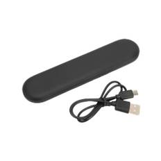 Bluetooth Kuddhögtalare för Sömn, Bluetooth 5.3 Bärbar Benledningshögtalare med Timer Av-funktion, Mini Kuddhögtalare för Vuxna, Barn, Bebisar (Svart)