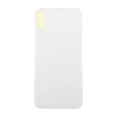 iPhone X Baksida Glas med Självhäftande tejp OEM - Vit