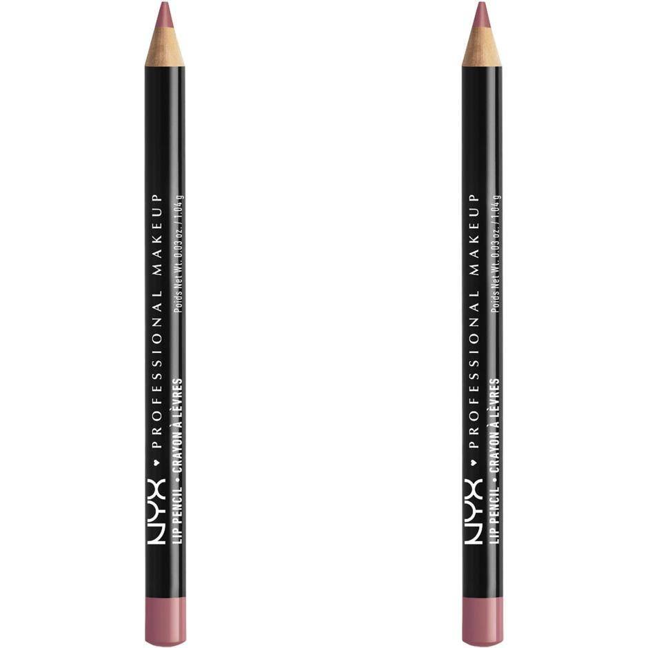 2st NYX Professional Makeup Slim Lip Pencil Plum - 1 g