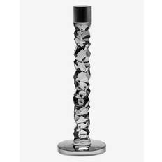 Orrefors Carat ljusstake antracit 183mm - Ljusstakar & Ljushållare - ANTRACITE / grey