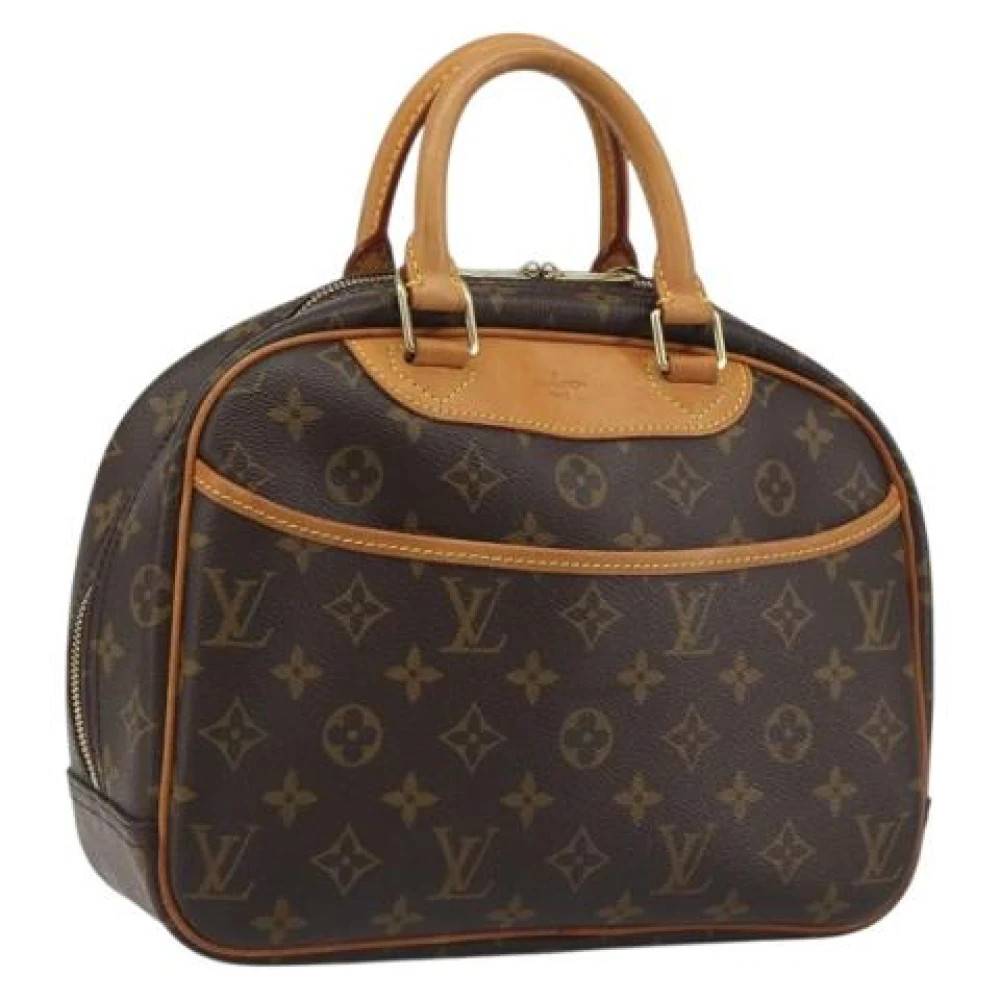 Louis Vuitton Vintage Pre-owned Trouville Håndtaske - Vintage - Dame - Brun - ONE SIZE - Læder