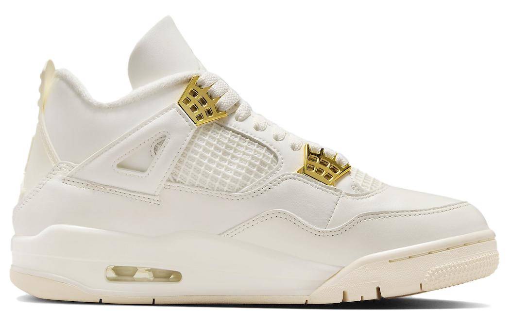 Air Jordan 4 WMNS  Metallic Gold  AQ9129-170 cm white
