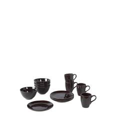Broste Copenhagen Nordic Coal Set For Four Svart