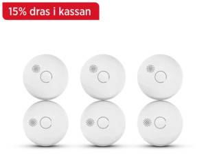 Luma startpaket - 6 seriekopplade varnare