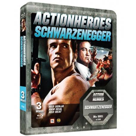 Arnold Schwarzenegger Action Heroes - Limited Steelbook (Blu-ray) (3 disc)