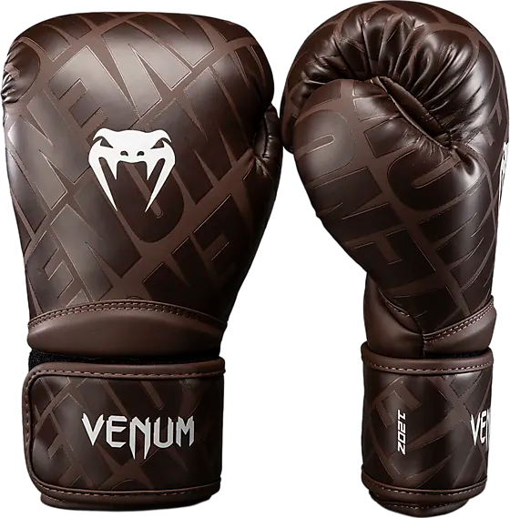 Venum Contender 1.5 Xt 3d Boxing Gloves Träningsutrustning Dark Brown - 14OZ
