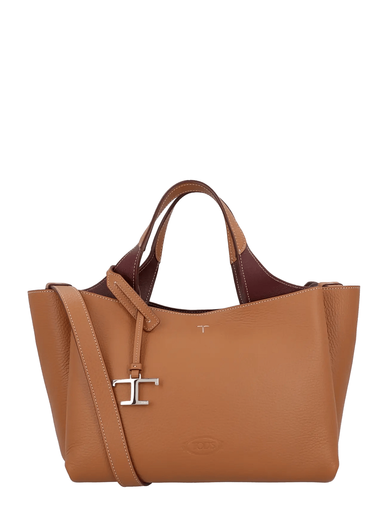 TOD'S Mini Leather Tote Bag | Brown | One Size