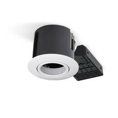 Nordtronic Quick Spot G2 indbygningsspot, GU10, 230V, LED (rund), hvid (mat)