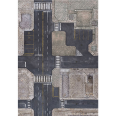 Kraken Wargames Gaming Mat - Urban Zone 6x4