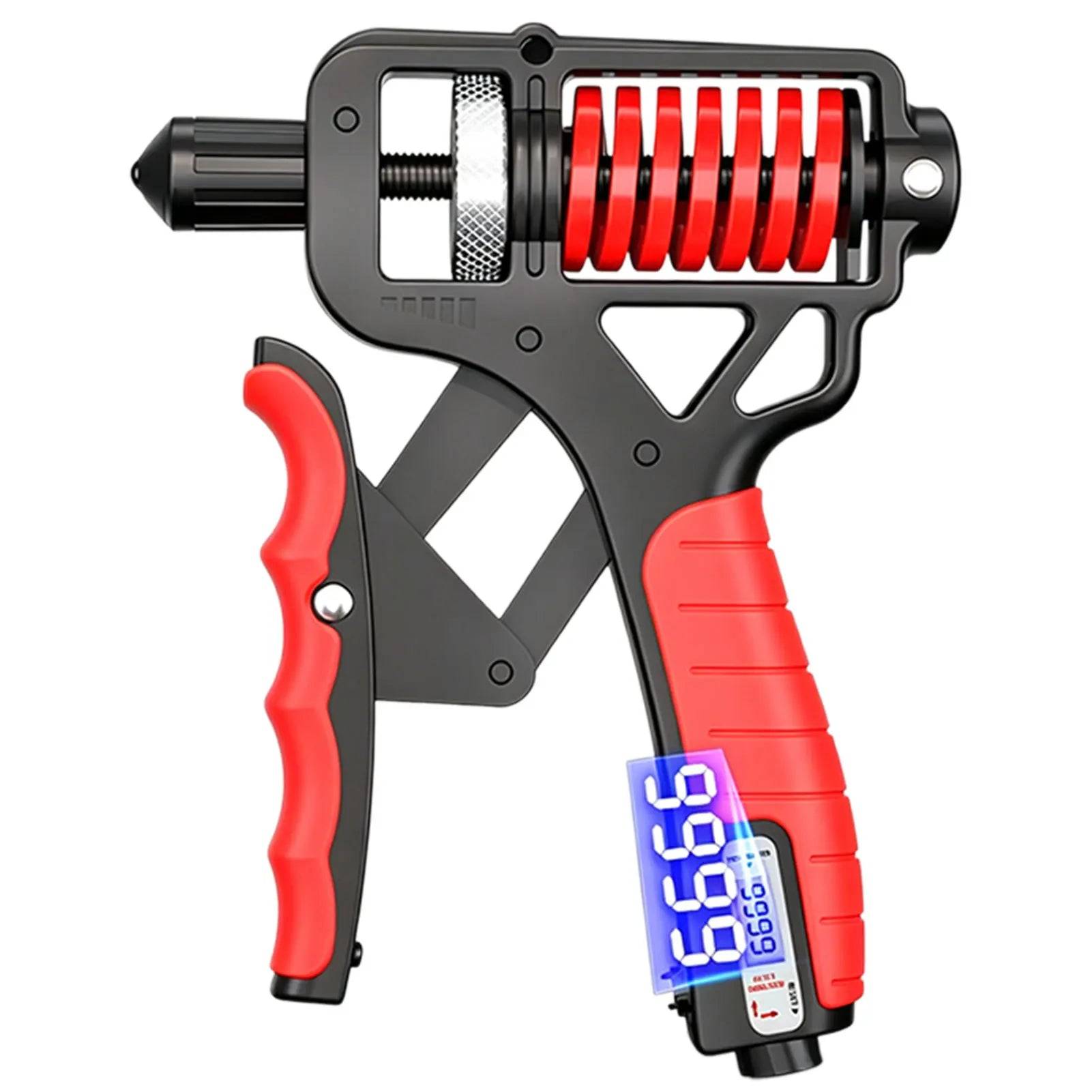 5–165kg Wrist Forearm Trainers With Counter Adjustable Hand Grip Strengthener Can Quickly Strengthen Forearm Strength Equipment - Red