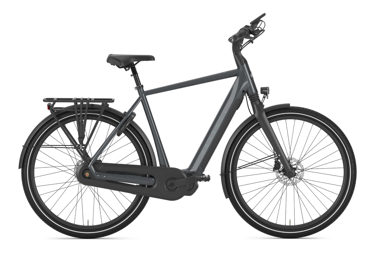 Gazelle Chamonix C7 Farve - Grå , Stelstørrelse - 53cm (21")
