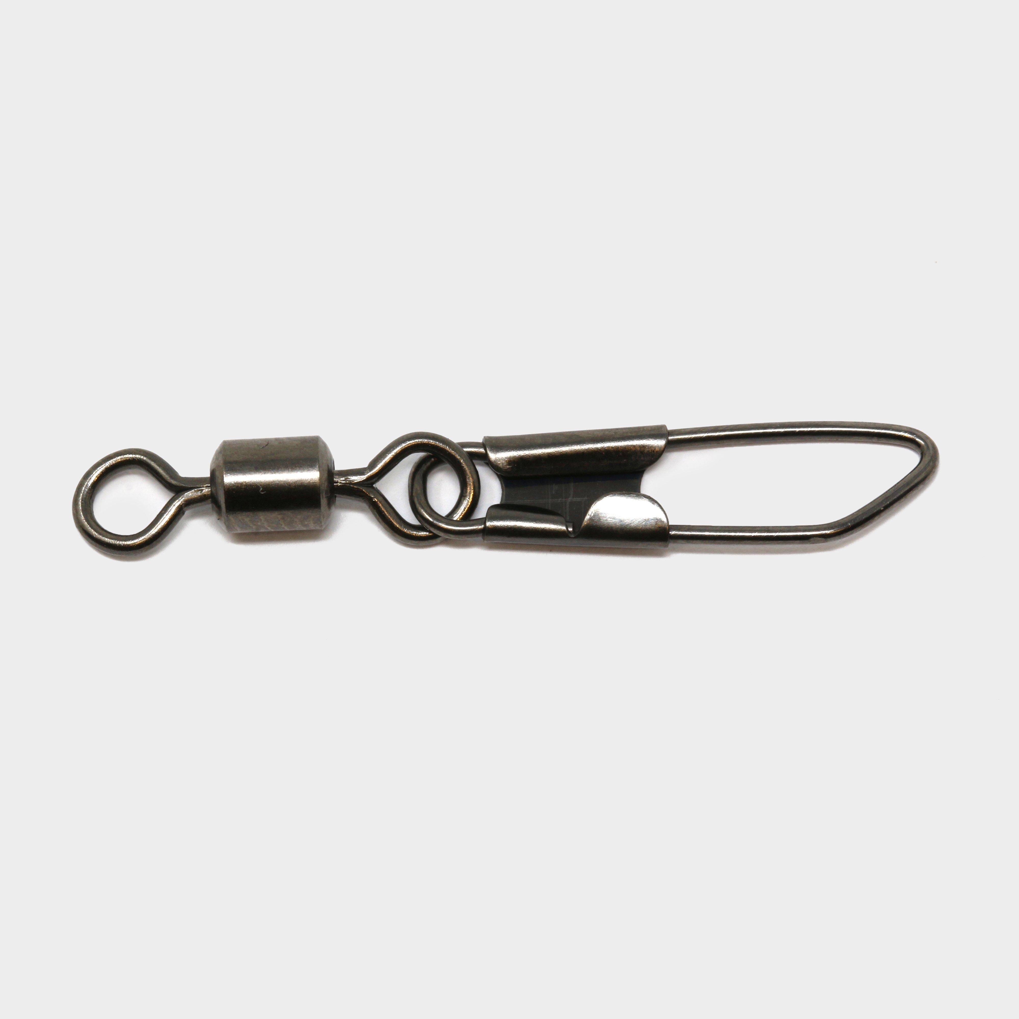 Tronix Rolling Swivel Safety Snap Swivel (Size 1/0), Silver