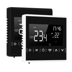 Termostat TuYa Smart WiFi Termostat Vatten/Elektriskt golv Värme Vatten/Gaspanna Temperaturregulator wifi gas boiler/water vit