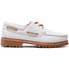 Timberland 3-Eye Lug Handsewn Boat Shoe White - 44