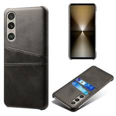 tectTech Sony Xperia 1 VI Snyggt skal med 2 kortfack, Svart
