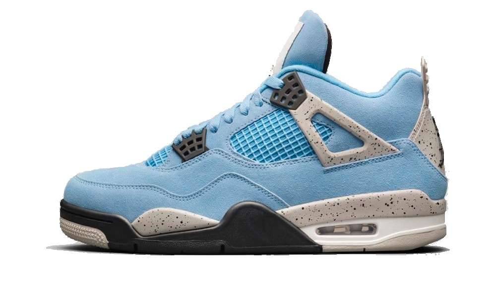 Jordan 4 Retro "University Blue" 45.