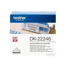 BrotherBrother DK-22246 - fortløbende mærkater - 1 rulle(r) - Rulle (10,3 cm x 30,48 m)