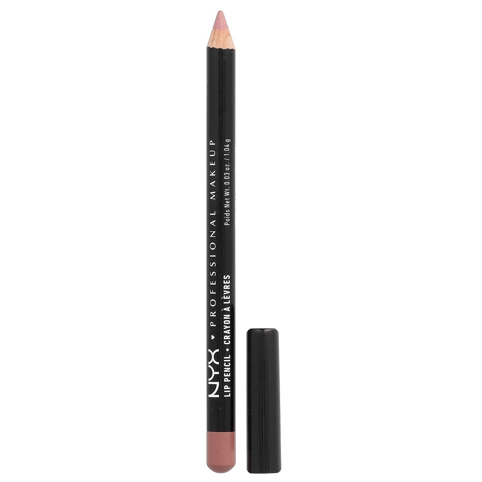 NYX Professional Makeup, Slim Lip Pencil, 858 Nude Pink, 1.04 g (0,03 oz)